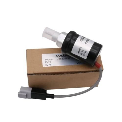 Électrovanne d'arrêt de carburant 12V robuste U85206520 pour modèles 3024C 404C - 3