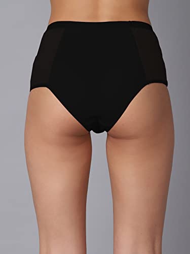 Image of EROTISSCH Solid Self Design Beige Lace Hipster Briefs for Teen Women