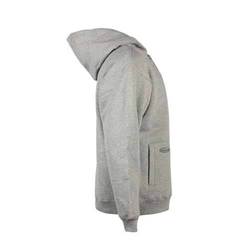 Image of Arborwear Double-Thick Hooded Pullover Sweatshirts For Men - Heavyweight Hoodies With Snap Neck Collar and Handwarmer Pouch