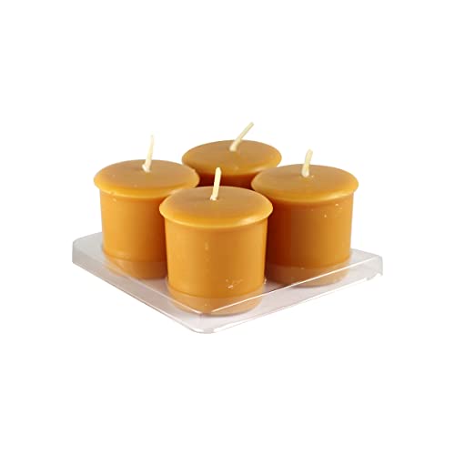 Votive Candles Yellow - 12 Piece per Box