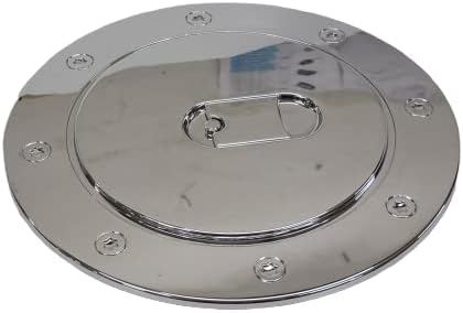 Chrome Fuel Tank Gas Cap Door Cover For 1999-2006 Chevrolet Silverado
