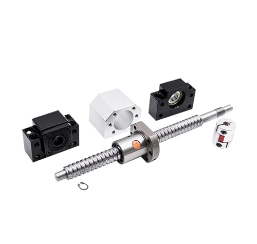 Metal Ball Screw nut SFS1620 Ball Screw C7 with End Machining + Ball Nut + Nut Housing + BK/BF12 End Support + CNC Coupler(300mm)