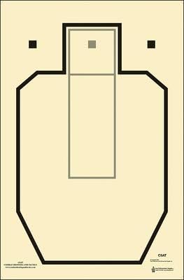 COMBAT SHOOTING & TACTICS TARGET 100 PACK