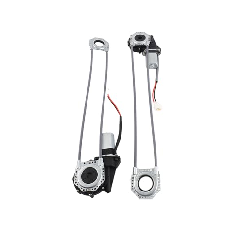 ERYUE Kit de Regulador de Elevalunas Eléctrico Universal con Protección contra Sobrecarga Térmica para Automóviles 2 Puertas, Motor Tecnología Japonesa para un Uso Confiable, Entusiastas del Bricolaje