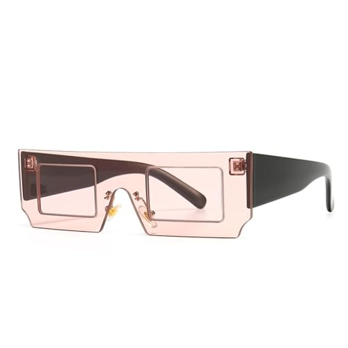 Lunettes de soleil rectangulaires dégradées pour vos festivals et sorties urbaines