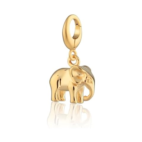 Lily Charmed 18ct Gold Plated Elephant Charm Cover