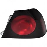 CarLights360: For 2003 2004 2005 Chevy Impala Tail Light Assembly Passenger Side w/Bulbs | DOT Certified | Replacement For GM2801178