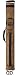 Outlaw 2-Butt and 2-Shaft Vinyl Pool Cue Case with Wings Design