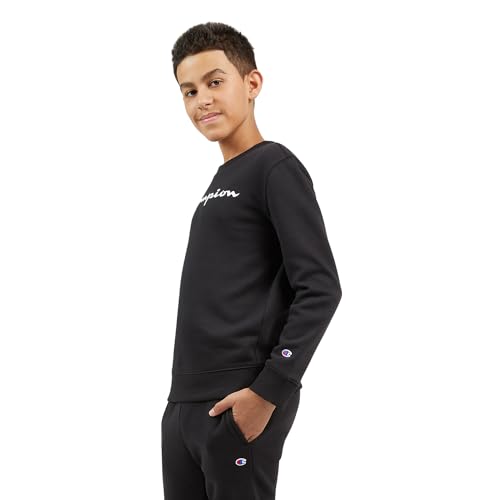 Image of Champion Boys Sweatshirt for Kids Pullover Fleece Crewneck Sweater