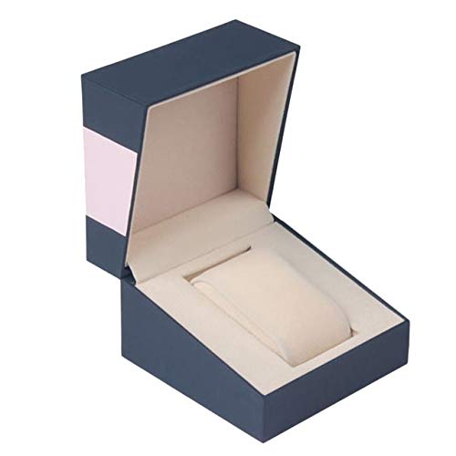 Jewelry Storage Organizer Jewelry Box With Lid Luxury Fashion Watch Box (Color : Pink Ribbon, Size : One Size)