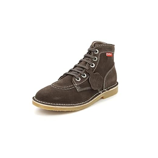 Kickers Orilegend, Zapatos de Cordones Derby para Mujer, (Marron Fonce Perm 92), 37 EU