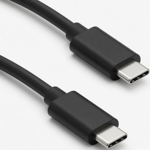 Image of Umake 45W USB C to USB C Cable, Super Fast Charging, Durable Nylon Braided Type-C Cable, 480Mbps Data Sync, Compatible with Samsung, iPhone 16 /15, OnePlus, Xiaomi, MacBook & iPad - 1M