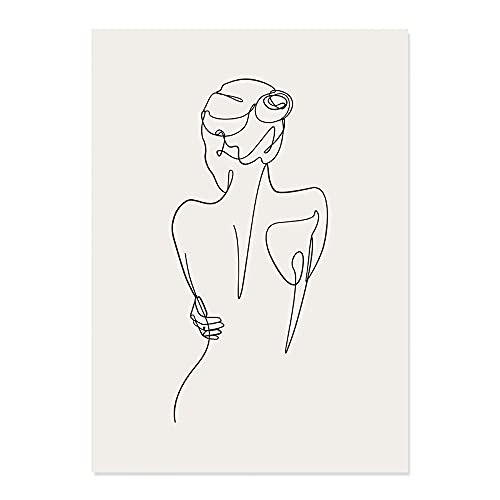 Cuadros modernos de estética boho para decorar las paredes del dormitorio matrimonial y salón 3