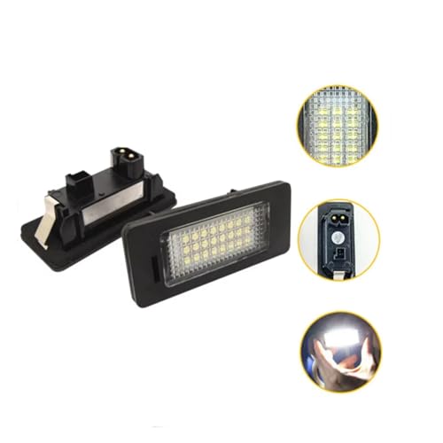 Luz de matrícula para evitar multas en BMW Serie 5 E39 1997-2003 2