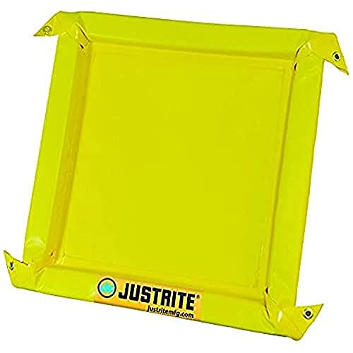 Justrite 28414 Maintanence Spill Pad, 2' Width x 2' Length x 2" Height