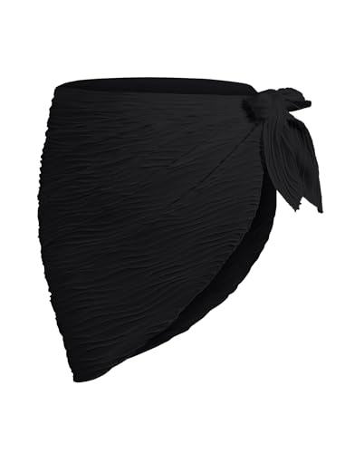 Image of ZAFUL Boho Beach Cover Ups for Women Sarong Coverups Sheer Bikini Chiffon Wraps Skirts for Swimwear