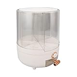 Photo Gallery miokycl dispenser di cereali rotante a 360 gradi, in plastica, 6 scomparti, contenitore da cucina per fagioli di riso, bianco (l) Photo Gallery miokycl dispenser di cereali rotante a 360 gradi, in plastica, 6 scomparti, contenitore da cucina per fagioli di riso, bianco (l)