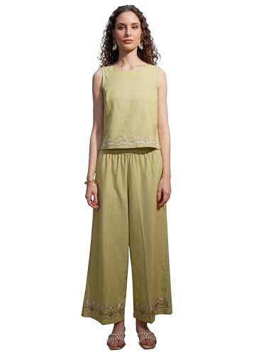 Image of Vishudh Women's Co-ord Set | Trendy Matching Set for Casual & Chic Looks | Stylish Top & Bottom Co-ord for Women
