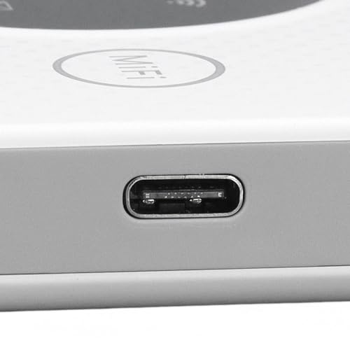Image of Generic Travel WiFi Hotspot Fast 4G Mobile WiFi 300Mbps Router for Outdoor Camping,10 Users Portable Hotspot with 3000MAh Battery for Laptops, White