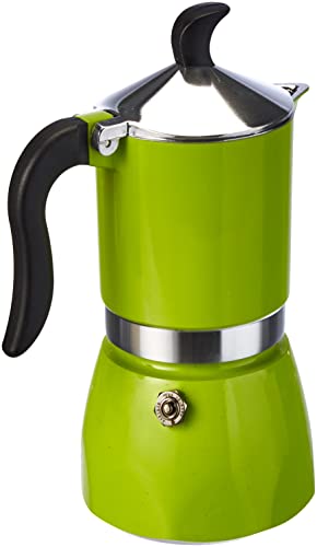Image of Bialetti CD Cafetiere Fiammetta 3tz Lime, Aluminium