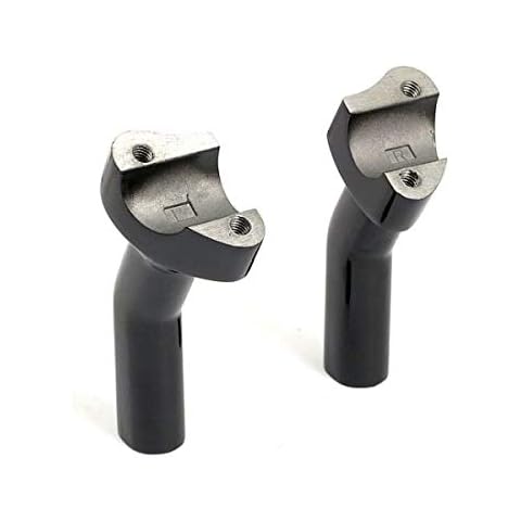 Bouton noir GZM 4-1/2" pour Harley Cover