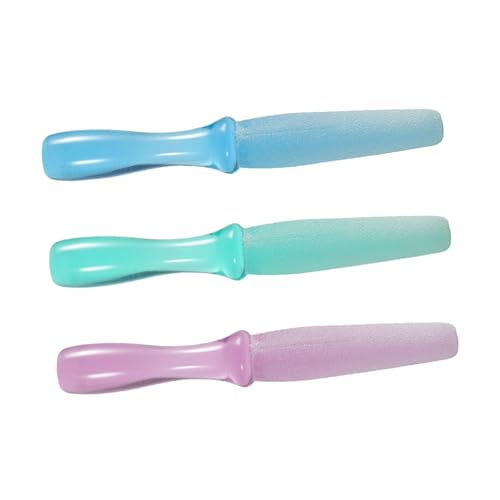 HEATSHAKING 3 piezas Escofina para Pies Lavable Removedor de Durezas y Callosidades Herramienta Profesional para Pedicura Compacto y Segura para Cuidado Piel Color Aleatorio Color Aleatorio