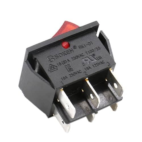 Interruptor Basculante DPDT ON/OFF 6 pin, 5 Unidades - imagen 2