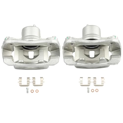 Image of SCITOO Front Driver & Passenger Disc Brake Calipers 19B7156 19B7157 For Kia For Soul 2014-2018,With Bracket 2PCS