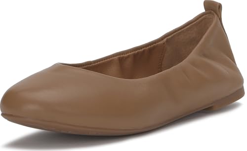 Lucky Brand Women's Emmielou Ballet Flat, Almond, 8