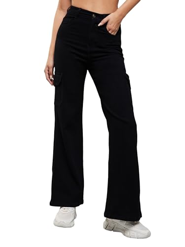 Image of Dolce Crudo High Rise Wide Leg Jeans for Women