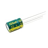 12mm aluminium wire price  YANGJINR 20. 0 STÜCKE 100UF 50V 50V100UF Aluminium-Elektrolytkondensator-Hochfrequenz 8x12mm.