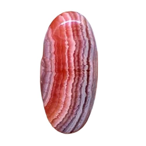 Rhodochrosite naturelle cabochon 37x16x5mm pour création bijoux DIY GH_NAT_05616