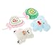 Toyvian 4pcs Gatto mordere Giocattolo interattivo molare Giocattolo Catnip Peluche Giocattolo Pet mordace Giocattolo