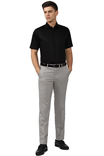 Image of Van Heusen Men's Cotton Solid Regular Fit Shirt