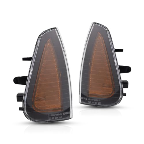 For 2005-2010 Dodge Charger Pair Side Marker Lights Driver and Passenger Side CH2550124 CH2551126-replaces 4806219AD 4806218AD