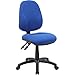 Büromöbel Online |ergonomischer 2-Hebel Bürostuhl Blau mit hoher Rückenlehne | Comfort Ergo