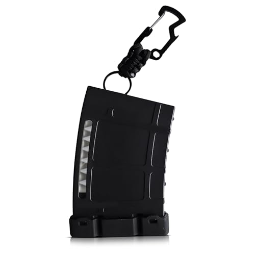 Teemags Golf Tee Holder Black Clip-On Tee Caddy for Belt or Golf Bag Holds Up to 18 Tees Durable & Lightweight Golf Accessory Made in The USA