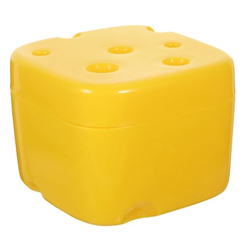 ABOOFAN Sliced Cheese Storage Container - Cheese Slice Storage Box with Flip Lids Plastic Butter Block Ham Cheese Holder Sliced Cheese Savers Keeper for Refrigerator
