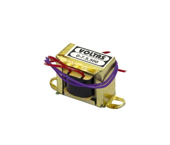 7.5V 500mA Step Down Transformer 230V AC to 0-7.5V AC (B0CH9VTF91) Amazon Price History, Amazon Price Tracker