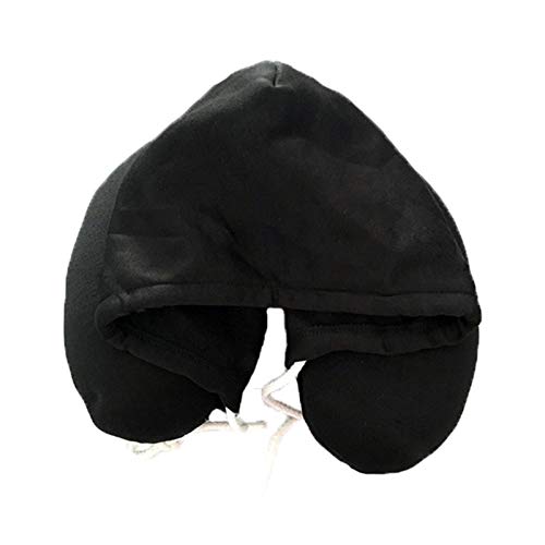 Jannyshop Oreiller Cervical en Forme de U avec Capuchon Oreiller de Sommeil Multifonctionnel Oreiller de Chaleur Design de Style Japonais pour Le Repos en Avion de Voiture de Voyage