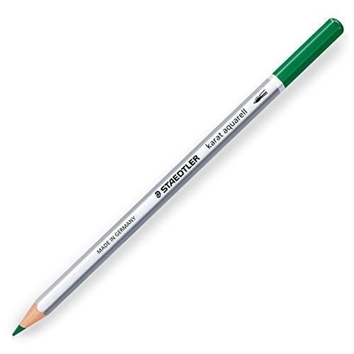 Staedtler Karat Aquarell Pencil โ Professional Watercolour Pencil - Single Pencil โ Green - 5