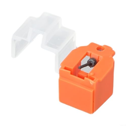 LatoYard Lápiz capacitivo de repuesto para tocadiscos ATN3600 y ATN91, voladizo de fibra de carbono con punta cónica de 0.6 mil, compatible con cartuchos Audio Technica AT91/AT3600