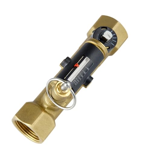 HVAC Flow Balance Valve with Visual Indicator - Large Size Dual Function Design for Heating and Cooling Systems with Factory Direct Supply(DN20 flow 513LM)