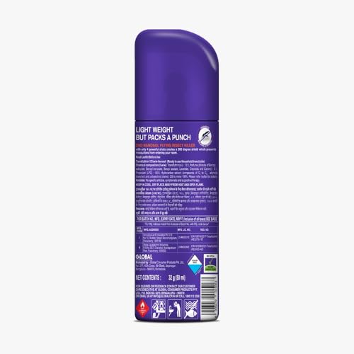 Image of DND Nanosol Mosquito Repellent Aerosol Spray | Prevents from malaria & dengue| 12 hrs Protection | Pack of 4-32g (50ml) Each