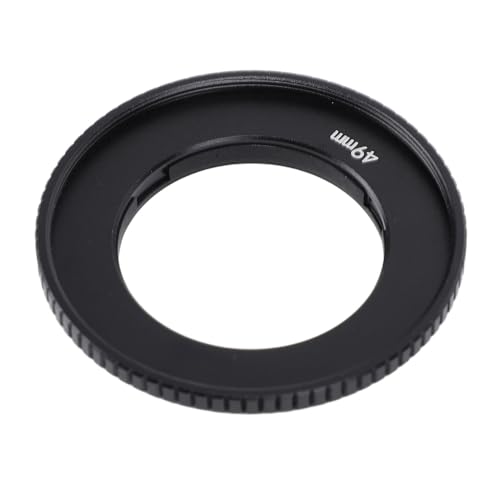 JAOCDOEN Filter Adapter Ring Action Camera Filter Adapter Ring Aluminum Alloy 49MM Lens Adapter Ring for Action4