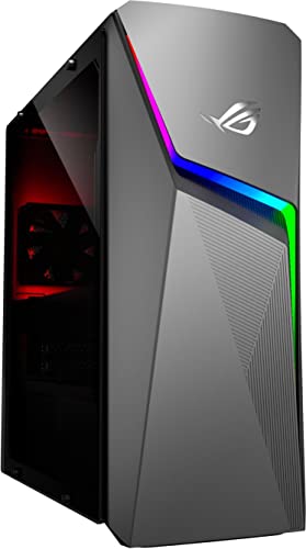 Asus Rog Strix G10Ce Gaming Desktop Computer 11Th Generation Intel Hexa-Core I5-11400F 16Gb Ram 512Gb Ssd Geforce Gtx 1660 Ti 6Gb Graphic Displayport Aura Sync Lighting Win11 Gray + Hdmi Cable #TOP1