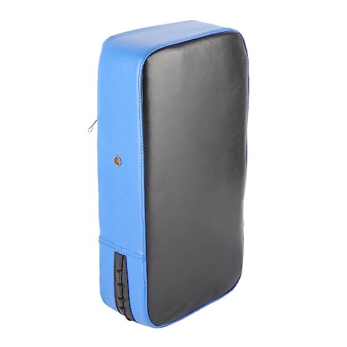 ChengyuWei Taekwondo Hand Feet Target - PU Leather Kicking Pads for Training - Enhanced Stability with Metal Suitable for Martial Arts Enthusiasts (Blue)