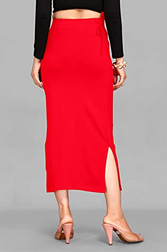 Image of Side Rope Saree Shapewear, Petticoat, Skirts for Women Polylycra Saree Shaper for Saree Dress