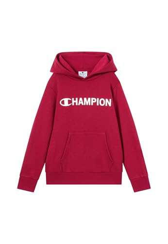 Champion Sudadera con Capucha para niño, Rosso, XS