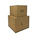 Uboxes Moving Boxes 1 Room Bigger Moving Kit - 14 Boxes Plus Supplies & Tape, Brown Kraft